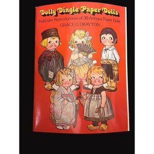 Dolly Dingle Paper Dolls Book Full-Color Grace G. Drayton‎